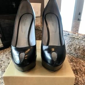 Sergio Rossi Scarpe Donna Black Leather Pumps